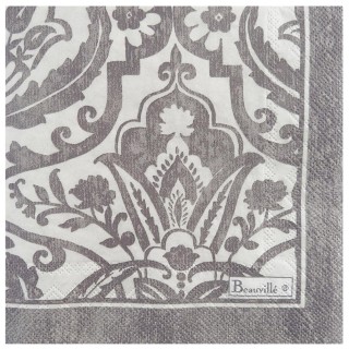 Paquet de 20 serviettes en papier "Saint-Tropez"