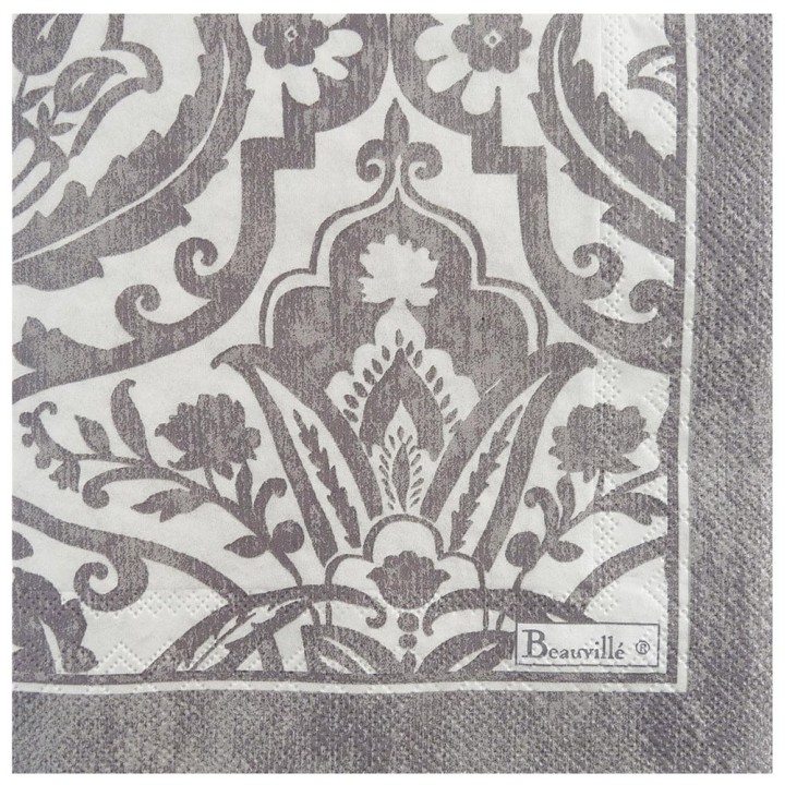 Paquet de 20 serviettes en papier "Saint-Tropez"