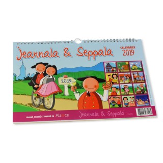 Calendrier 2019 Jeannala et Seppala 32x22 cm
