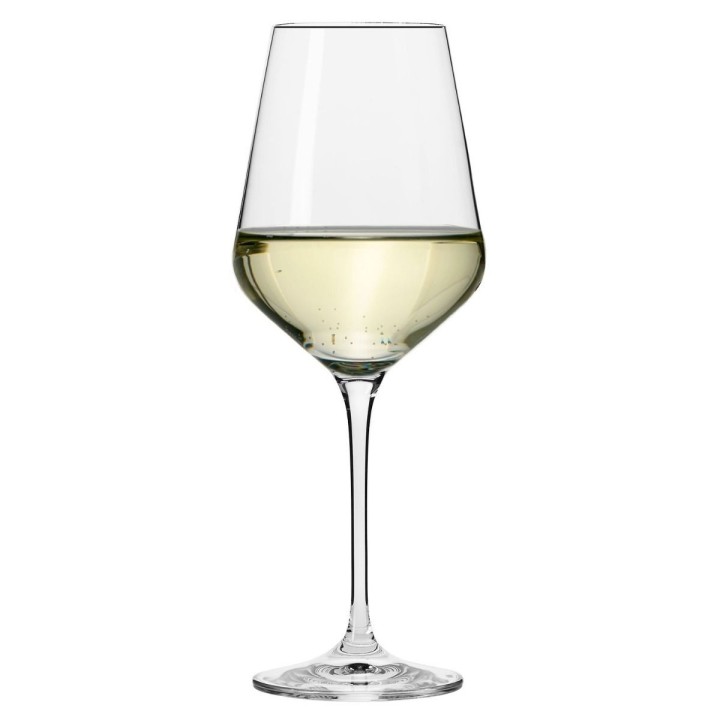 6 Verres à Vin Blanc "AVANT-GARDE" 39 cl - cristallin sans plomb