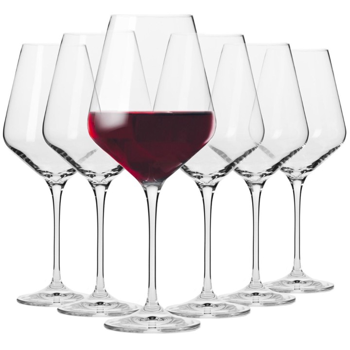 6 Verres à Vin Rouge "AVANT-GARDE" 49 cl - cristallin sans plomb