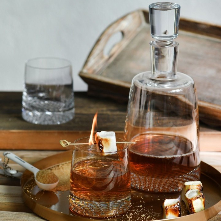 Coffret 7 pièces service à Whisky "FJORD" - cristallin sans plomb