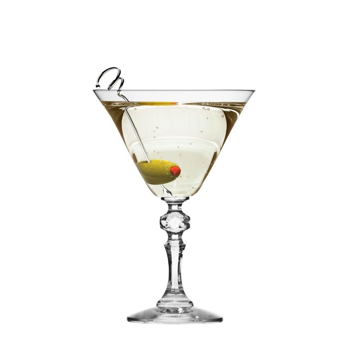 6 Verres à cocktail "KRISTA" 17 cl - cristallin sans plomb