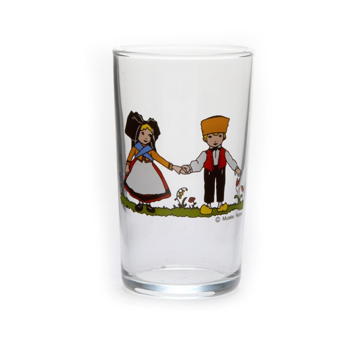 6 Verres dégustation "SÄNTIS" vin d'Alsace  motif HANSI