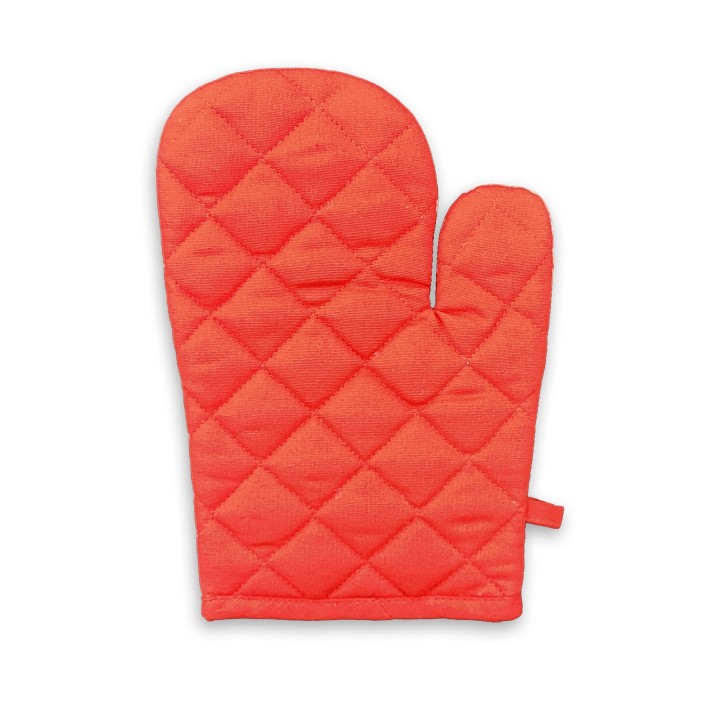 Un gant de cuisine "Hartzele" rouge