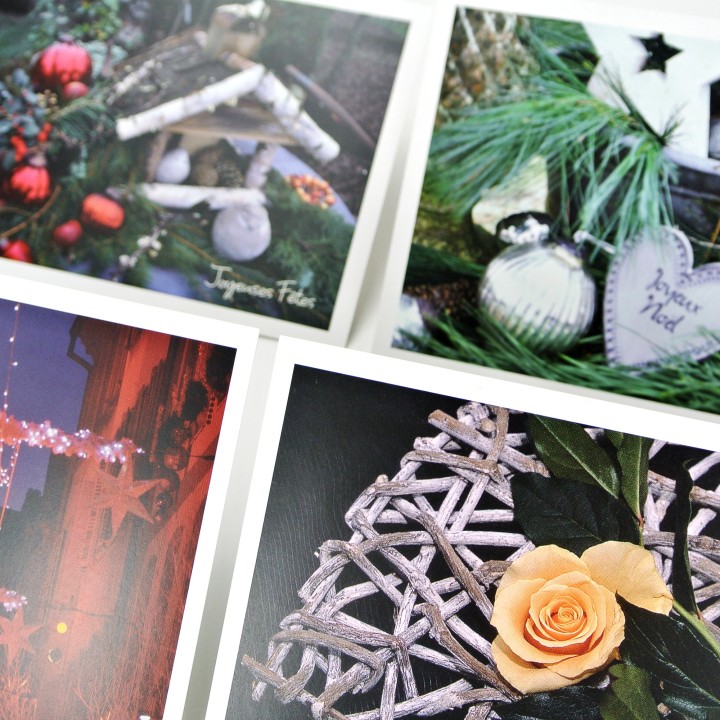 Lot de 4 cartes postales - Photos Frédéric Engel - NOËL 1