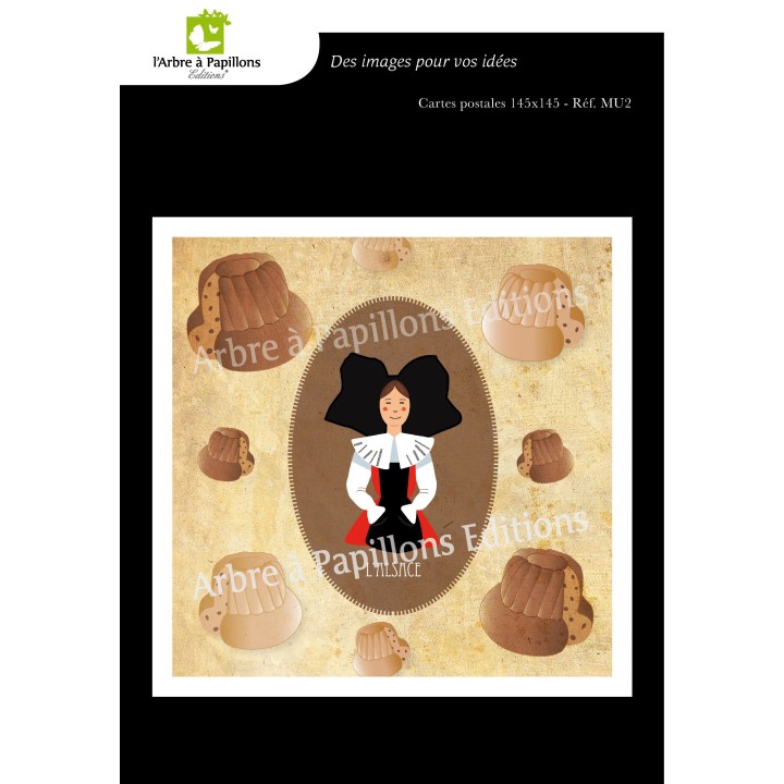 Lot de 6 cartes - Dessins Marion Muller - VOEUX 1