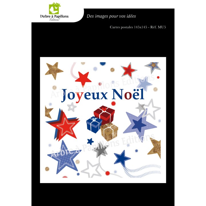 Lot de 6 cartes - Dessins Marion Muller - VOEUX 1