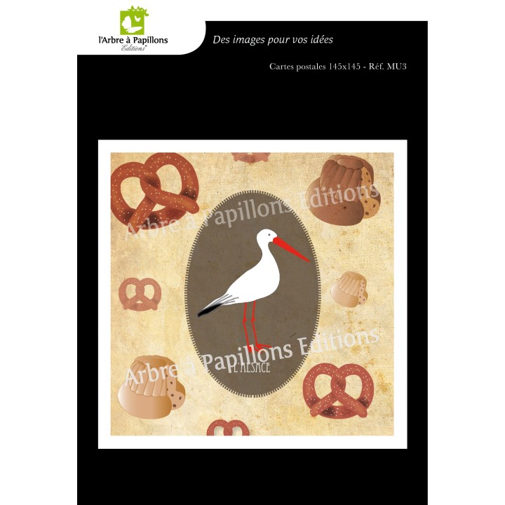 Lot de 6 cartes - Dessins Marion Muller - VOEUX 2