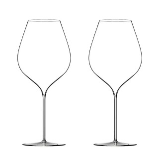 Coffret 2 verres soufflés bouche ultralight A. Lallement n°2