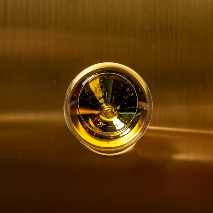 6 Verres "JAMESSE" Grand Champagne 40 cl - cristallin