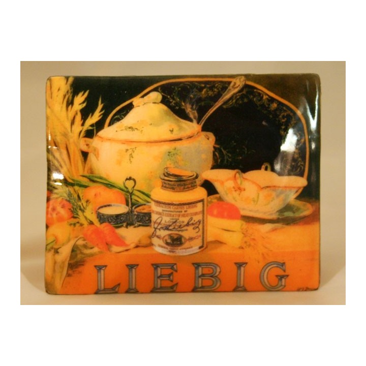 Plaque vernie "Liebig"