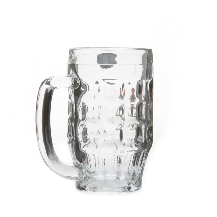 6 Bocks à bière "Malles" motif HANSI