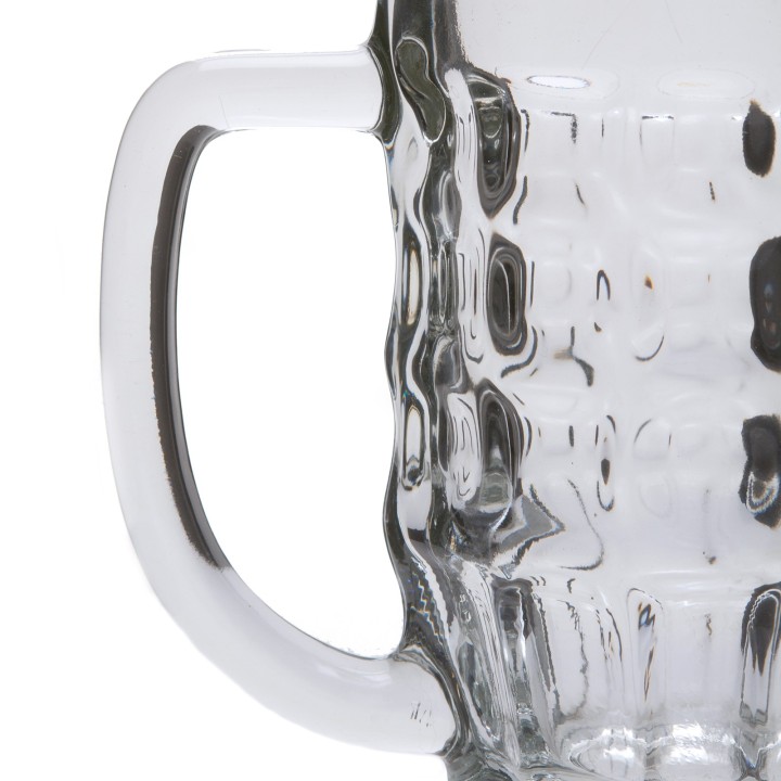 6 Bocks à bière "Malles" motif HANSI